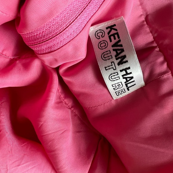 Vintage Barbiecore Kevan Hall Pink Dress - Picture 2 of 14